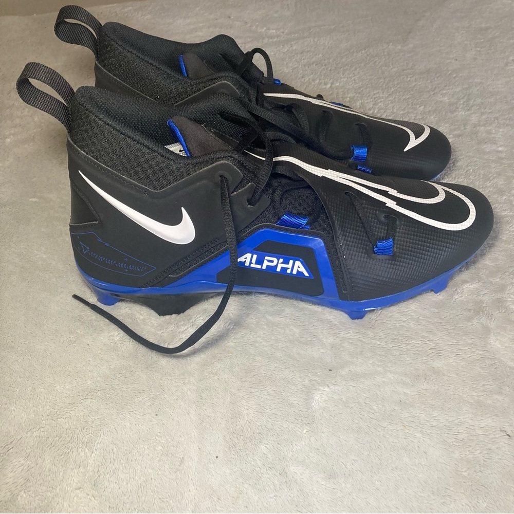 Nike Alpha Menace Pro 3 Black Game Royal Mid 2022 - CT6649-007 size 13